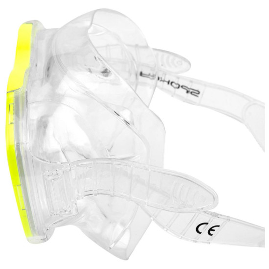 Spokey Bojko Μάσκα θαλάσσης με αναπνευστήρα και βατραχοπέδιλα s.28/31 Spokey Bojko Μάσκα θαλάσσης με αναπνευστήρα και βατραχοπέδιλα s.28/31